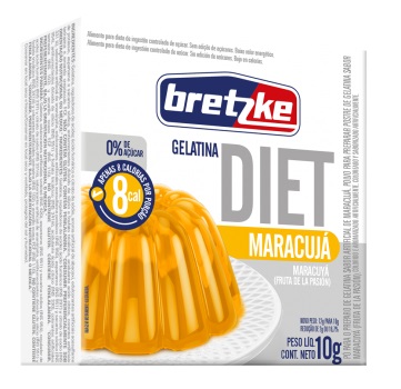 GELATINA DIET BRETZKE 10G MARACUJA