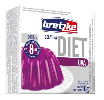 GELATINA DIET BRETZKE 10G UVA 