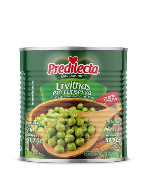 ERVILHA LATA 1,7KG PREDILECTA 