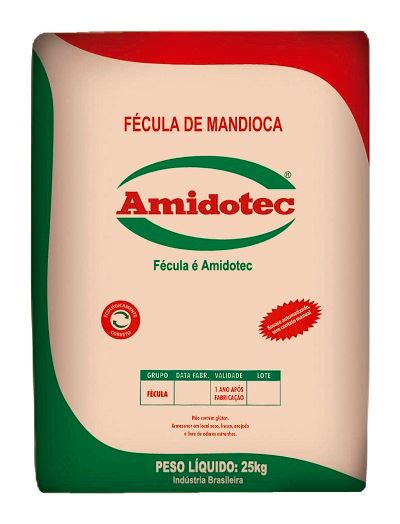FECULA MANDIOCA AMIDOTEC 25KG