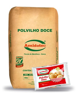 POLVILHO AMIDOTEC 1KG DOCE FINO