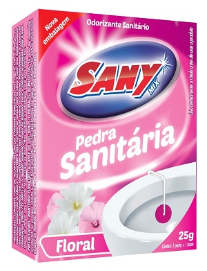 PEDRA SANITARIA SANY REDONDA 25G FLORAL