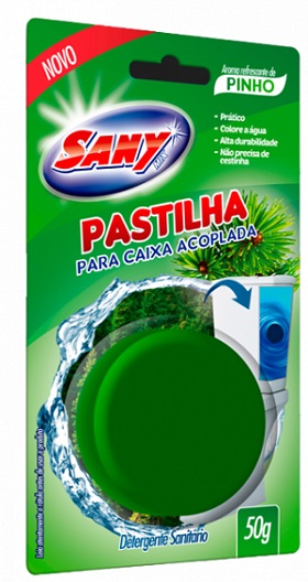 PASTILHA SANITARIA CX ACOPLAD SANY 50G PINHO