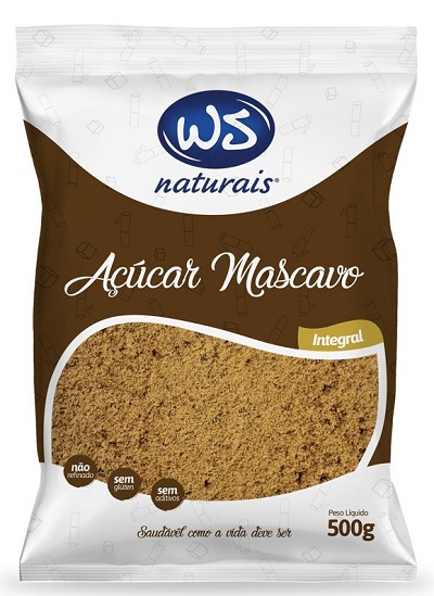 AÇÚCAR MASCAVO WS 500G