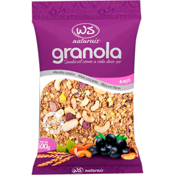 GRANOLA WS  500G COM AÇAI