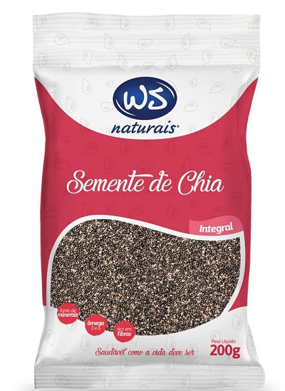 SEMENTE DE CHIA WS 200G INTEGRAL