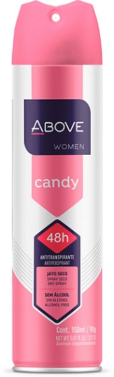 DESODORANTE AEROSOL ABOVE 150ML CANDY