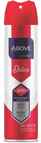 DESODORANTE AEROSOL ABOVE 150ML DOLCE VITA