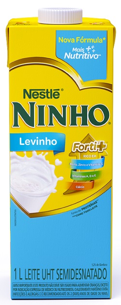 LEITE UHT 1L NINHO LEVINHO SEMI DESNATADO