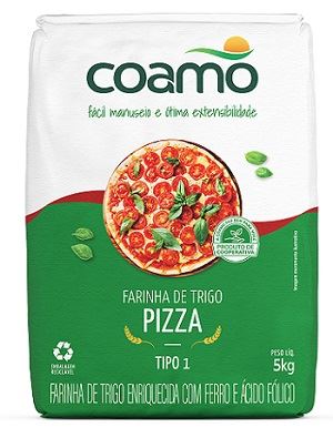 FARINHA DE TRIGO 05KG COAMO PIZZA
