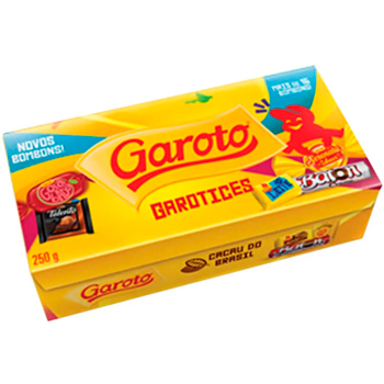 BOMBOM SORTIDO 250 G GAROTO