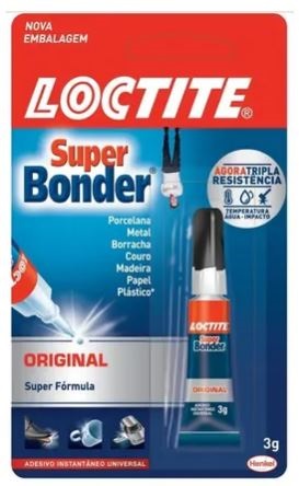 COLA INSTANTÂNEA SUPER BONDER 3G BLISTER