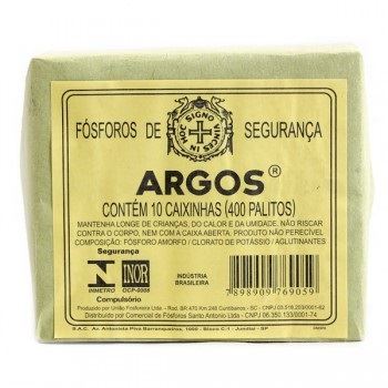 FOSFORO ARGOS C/10 CAXINHAS