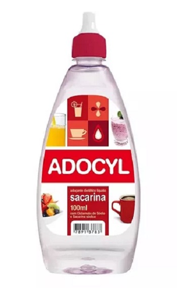 ADOÇANTE ADOCYL LIQ SACARINA 100ML