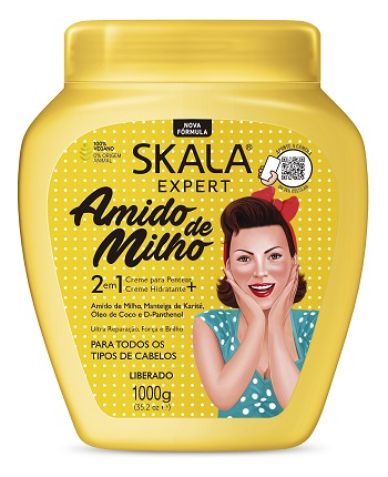 CREME DE TRATAMENTO SKALA 1KG AMIDO DE MILHO