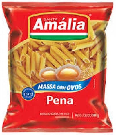 MACARRAO SANTA AMALIA COM OVOS 500G PENA MACARRAO SANTA AMALIA COM OVOS 500G PENA