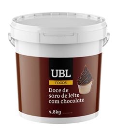 DOCE LEITE C/CHOCOL BALDE 4,8KG UBL