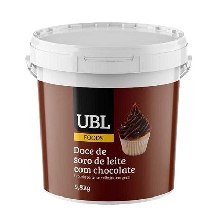 DOCE DE SORO LEITE COM CHOCOLATE  BALDE 9,8KG UBL