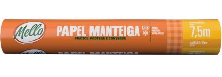 PAPEL MANTEIGA MELLO 29X7.5M