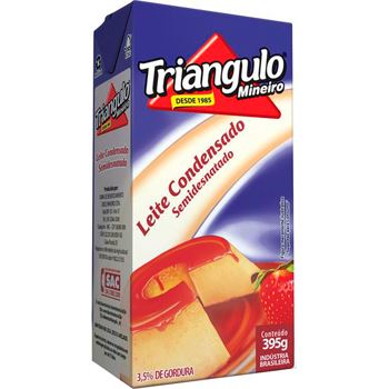 LEITE CONDENSADO TRIANGULO 395G TP SEMI-DESNATADO 3.5%