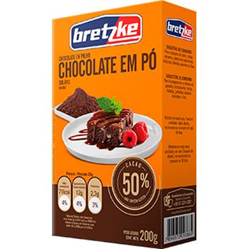 CHOCOLATE EM PO 50% BRETZKE 200G CX