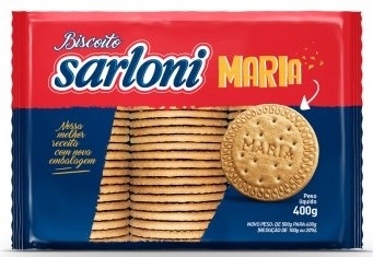 BISCOITO SARLONI 400G MARIA