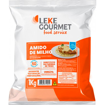 AMIDO DE MILHO LEKE GOURMET 1KG PACOTE