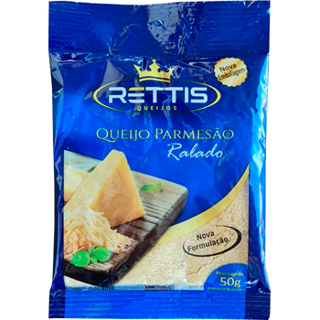 QUEIJO RALADO RETTIS 50G 