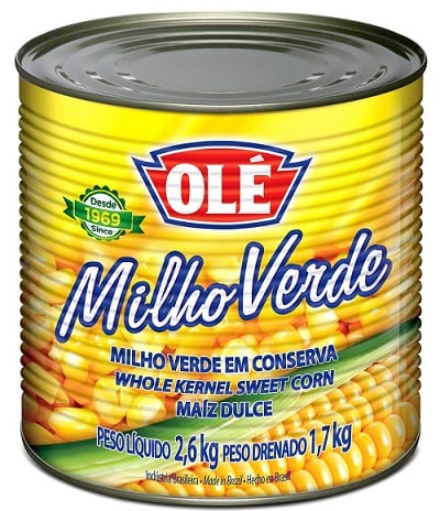 MILHO VERDE LATA 1,7KG OLE