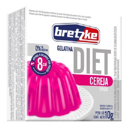 GELATINA DIET BRETZKE 10G CEREJA