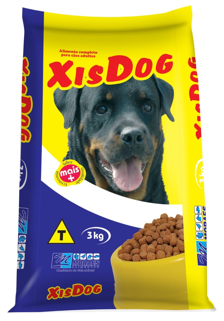 RACAO PARA CACHORRO XISDOG ORIGINAL 3KG