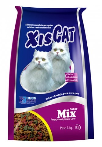 RACAO PARA GATO XISCAT MIX 1KG