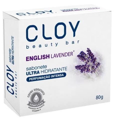 SABONETE CLOY BEAUTY BAR  80G LAVANDA